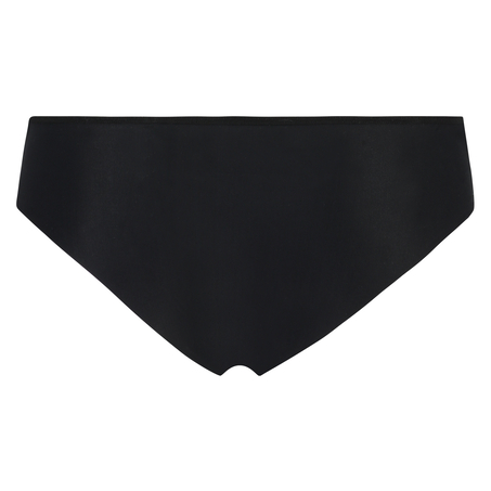 Brasileña Invisible Stripe mesh, Negro