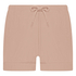 Short de punto Rib Essential, Beige