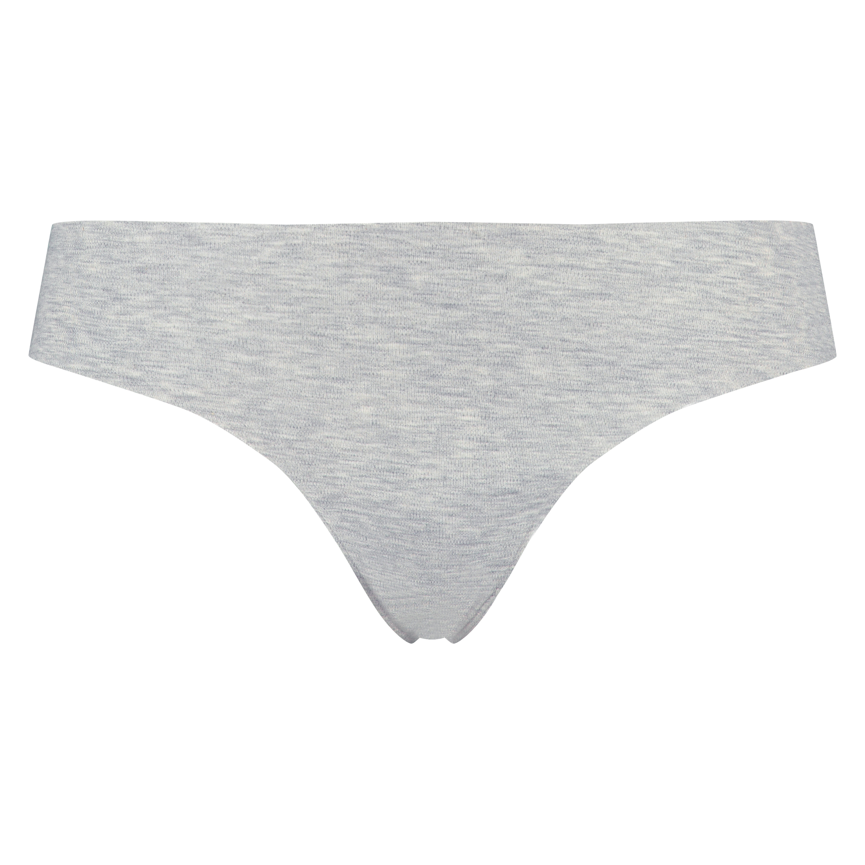 Tanga de algodón Invisible, Gris, main