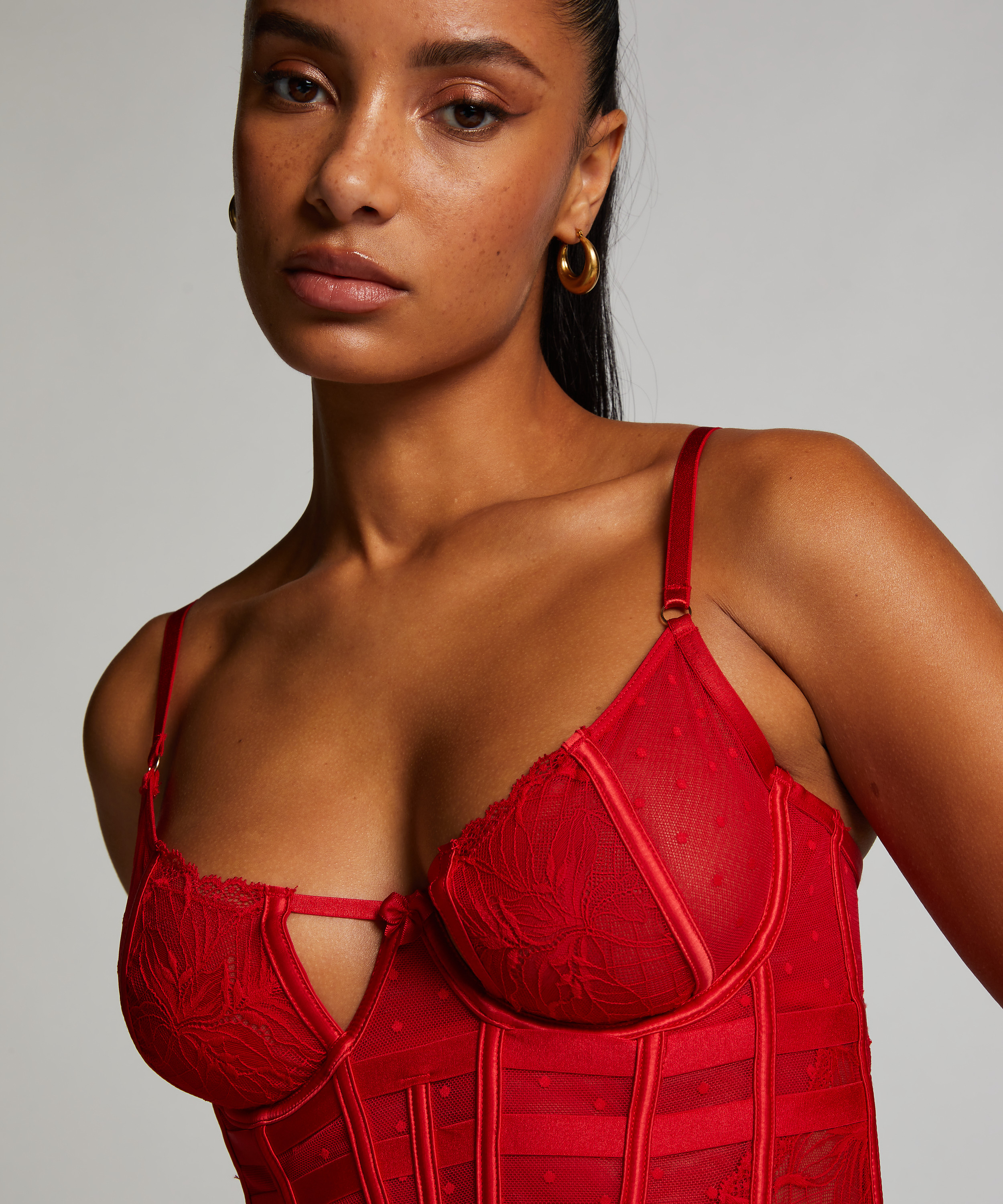 Bustier Lulu, Rojo, main