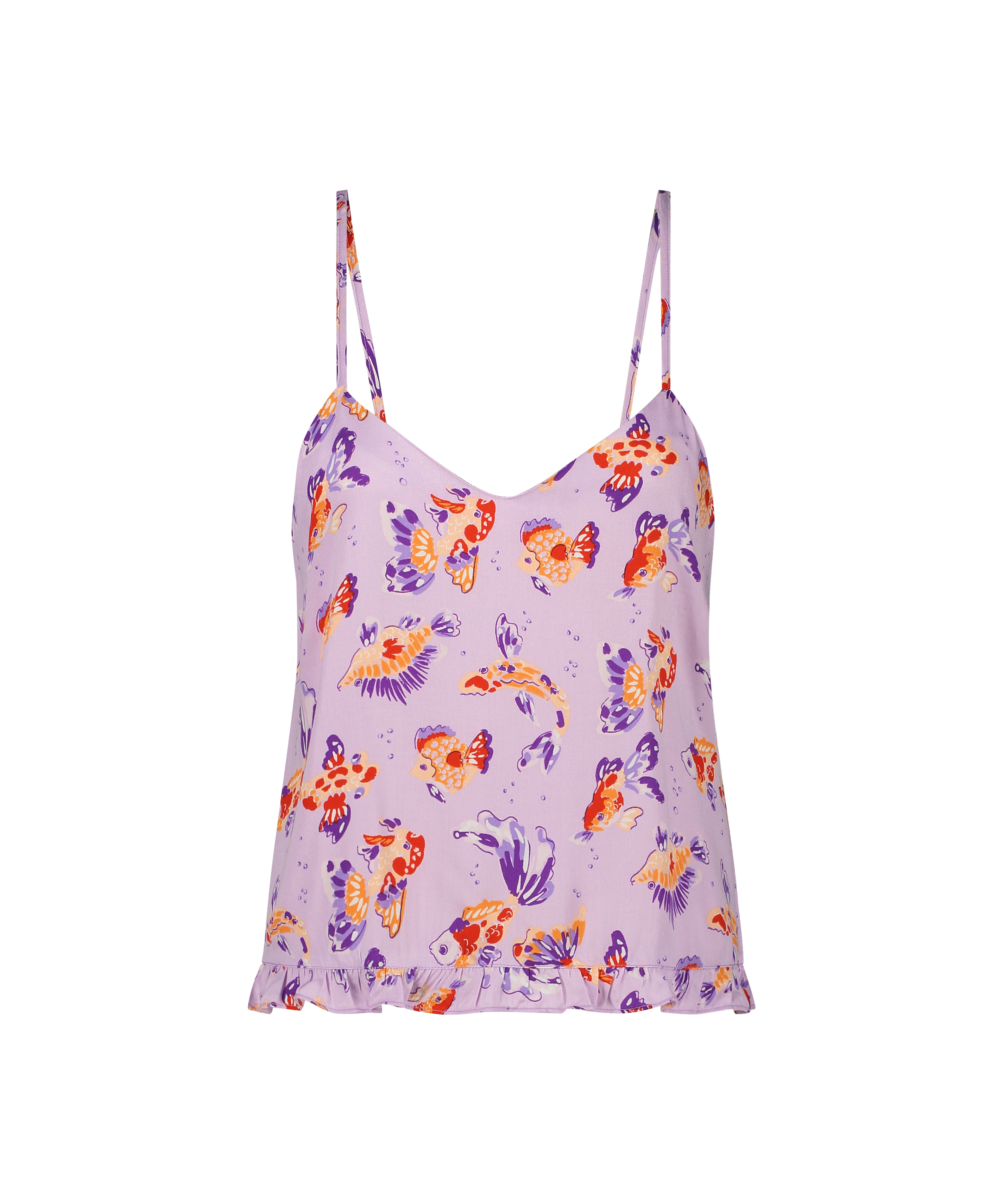 Top de tirantes Satin, Morado, main