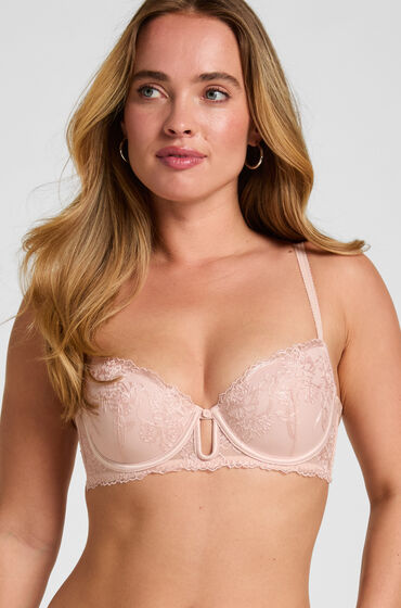 hunkemoller sujetador con aros preformado nola rosa