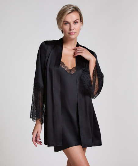 Kimono Satin, Negro