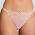 Tanga Chloe de tiro alto, Rosa