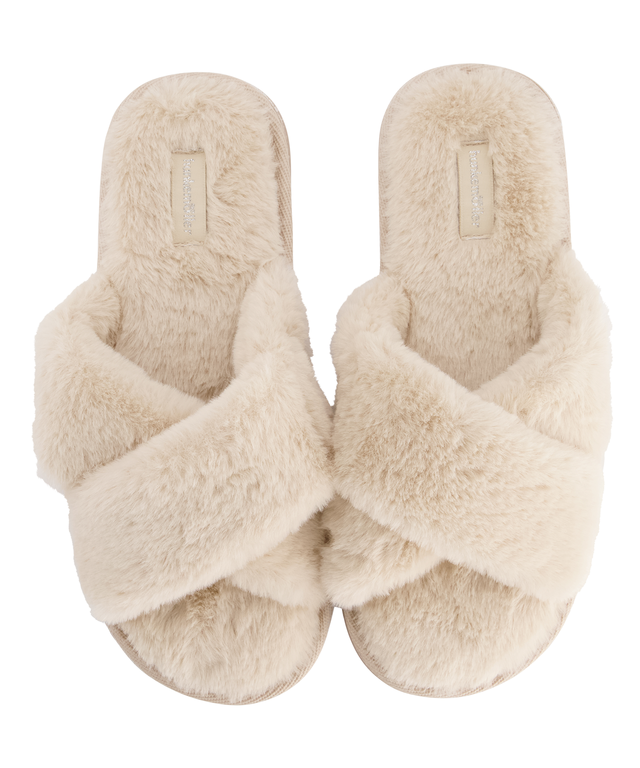 Pantuflas Lia, Beige, main