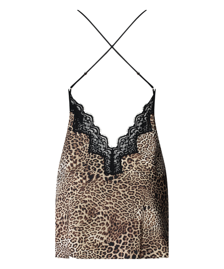 Vestido combinación Mya, Negro