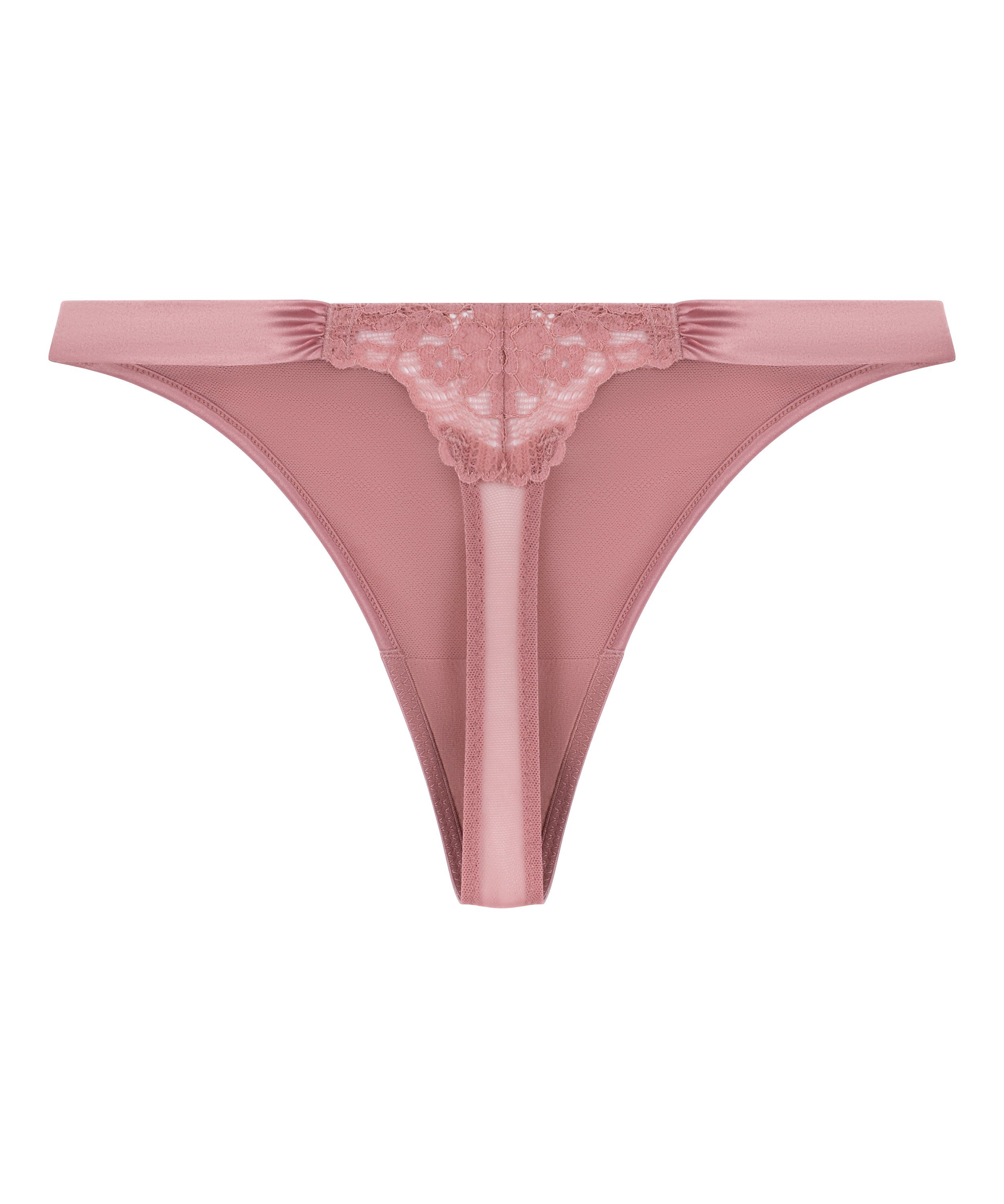 Tanga de corte alto Laila, Rosa, main