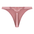 Tanga de corte alto Laila, Rosa