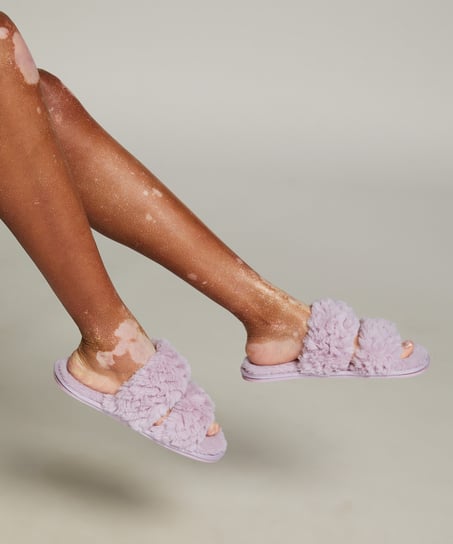 Pantuflas Hannah, Morado