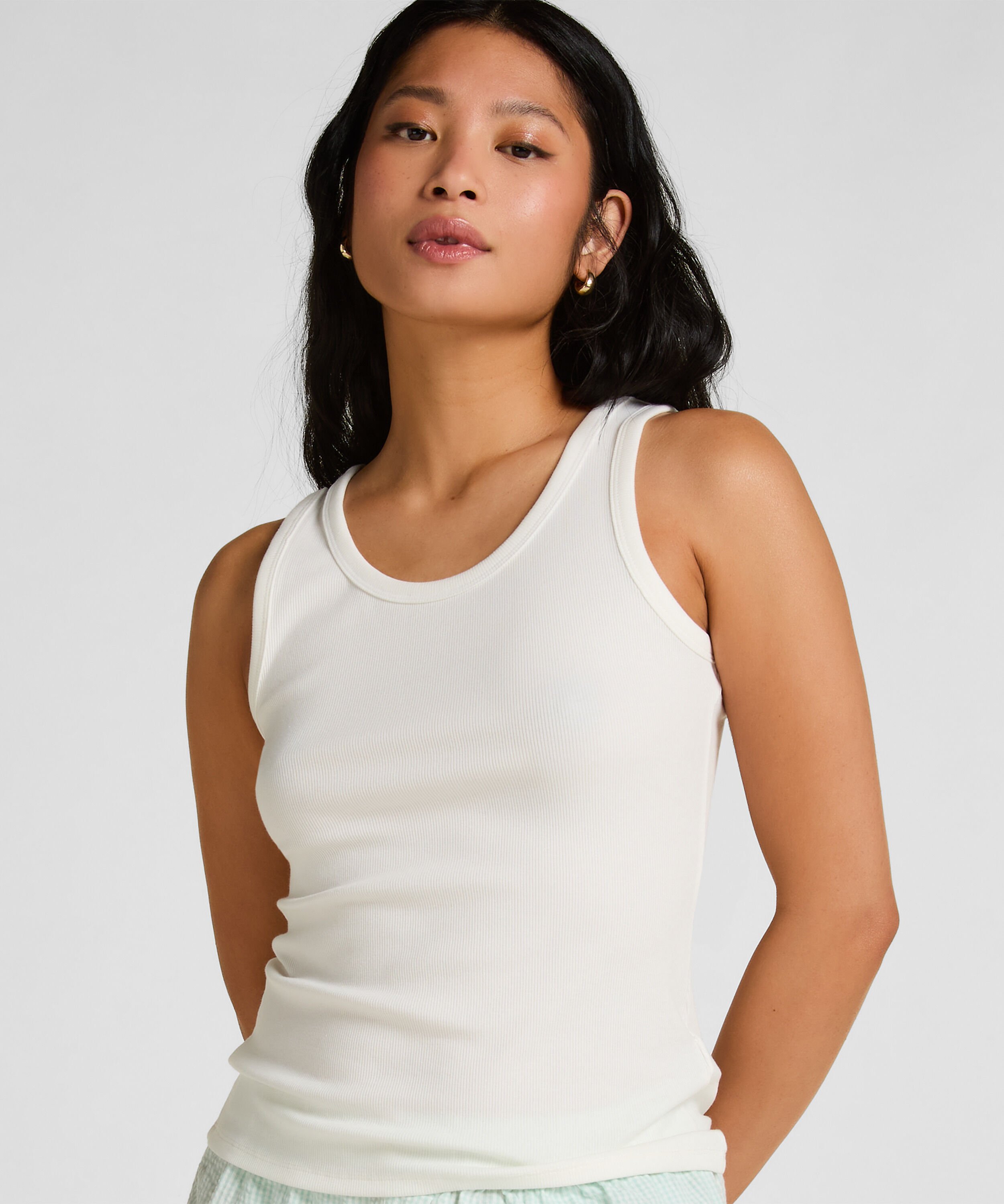 Singlet Jersey, Blanco Singlet Jersey, Blanco