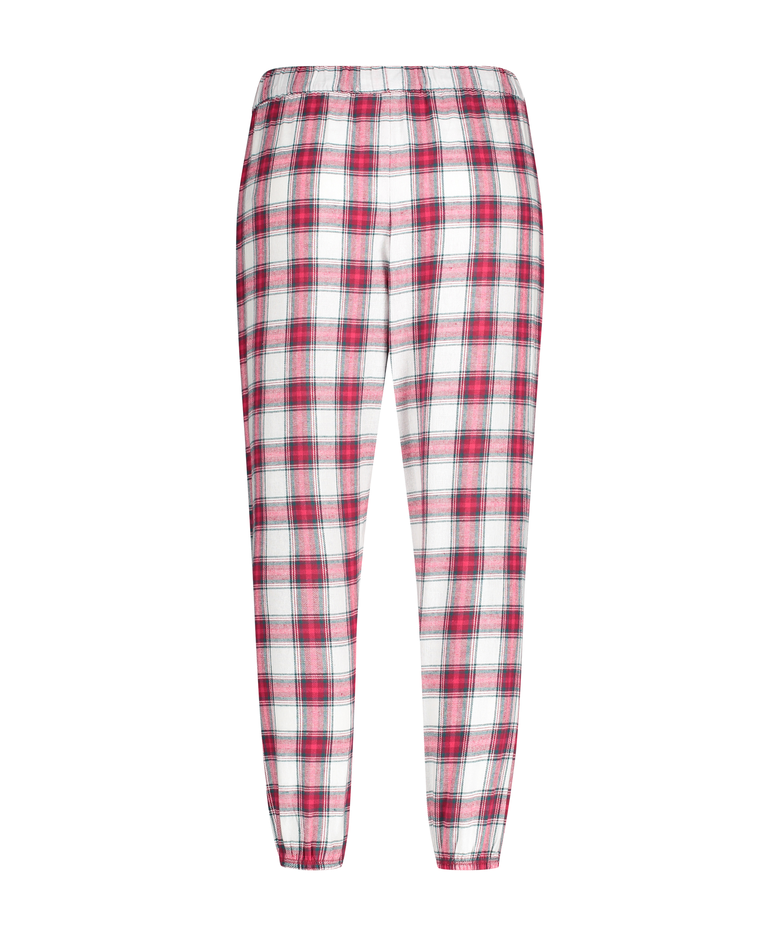 Pantal&oacute;n de pijama Petite Twill Check, Rojo, main