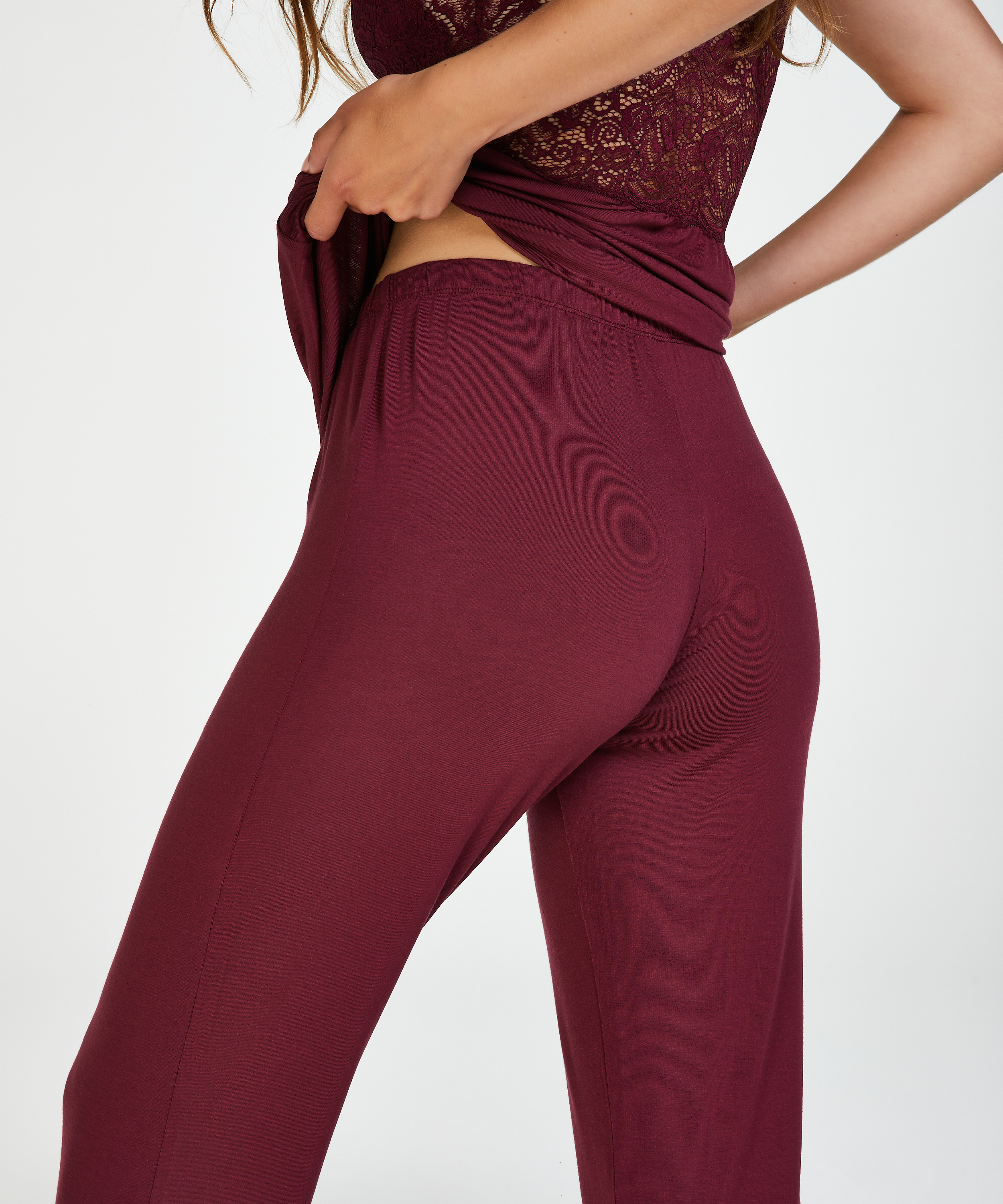 Conjunto de pijama Vera Lace, Rojo, main