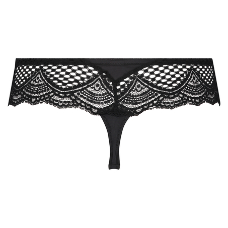 Tanga bóxer Duckie, Negro