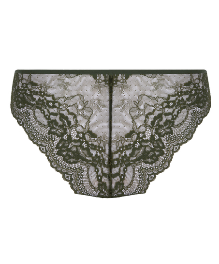 Brasileña Invisible Lace Back, Verde