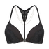 Sujetador Push-Up acolchado con aros Lorena, Negro