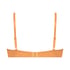Sujetador con aros preformado Plunge, Naranja