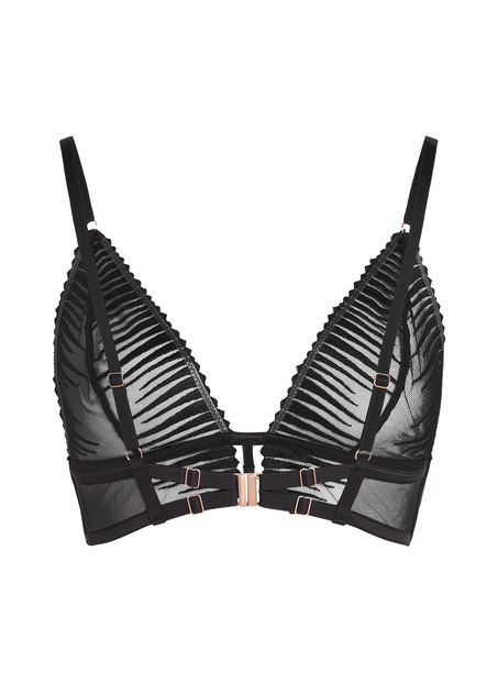 Bralette Alice, Negro