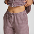 Pantalones de pijama de franela, Morado