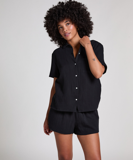 Chaqueta de muselina, Negro