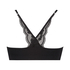 Bralette sin costuras Marine, Negro