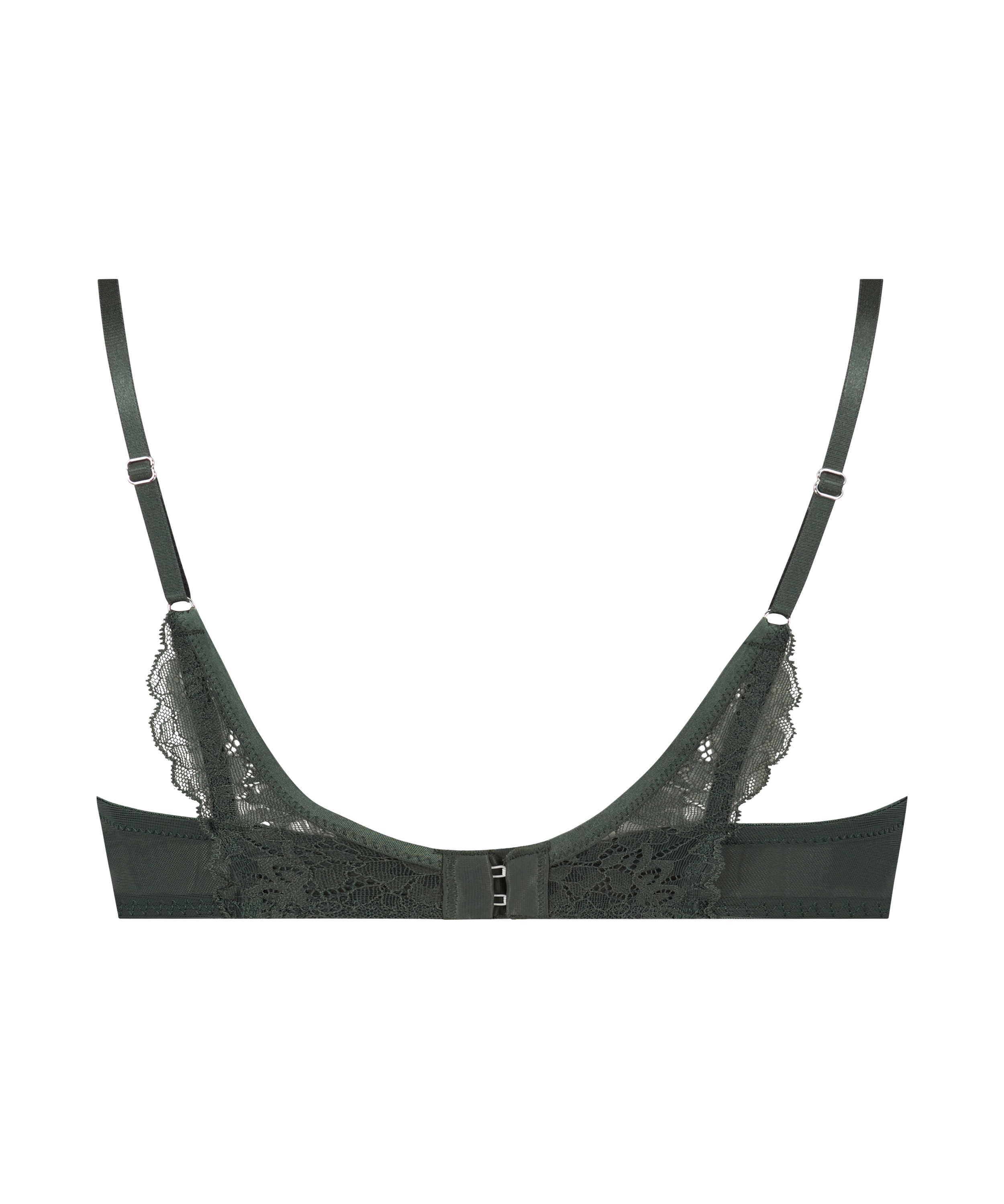 Sujetador con aros sin relleno Josefina, Verde, main