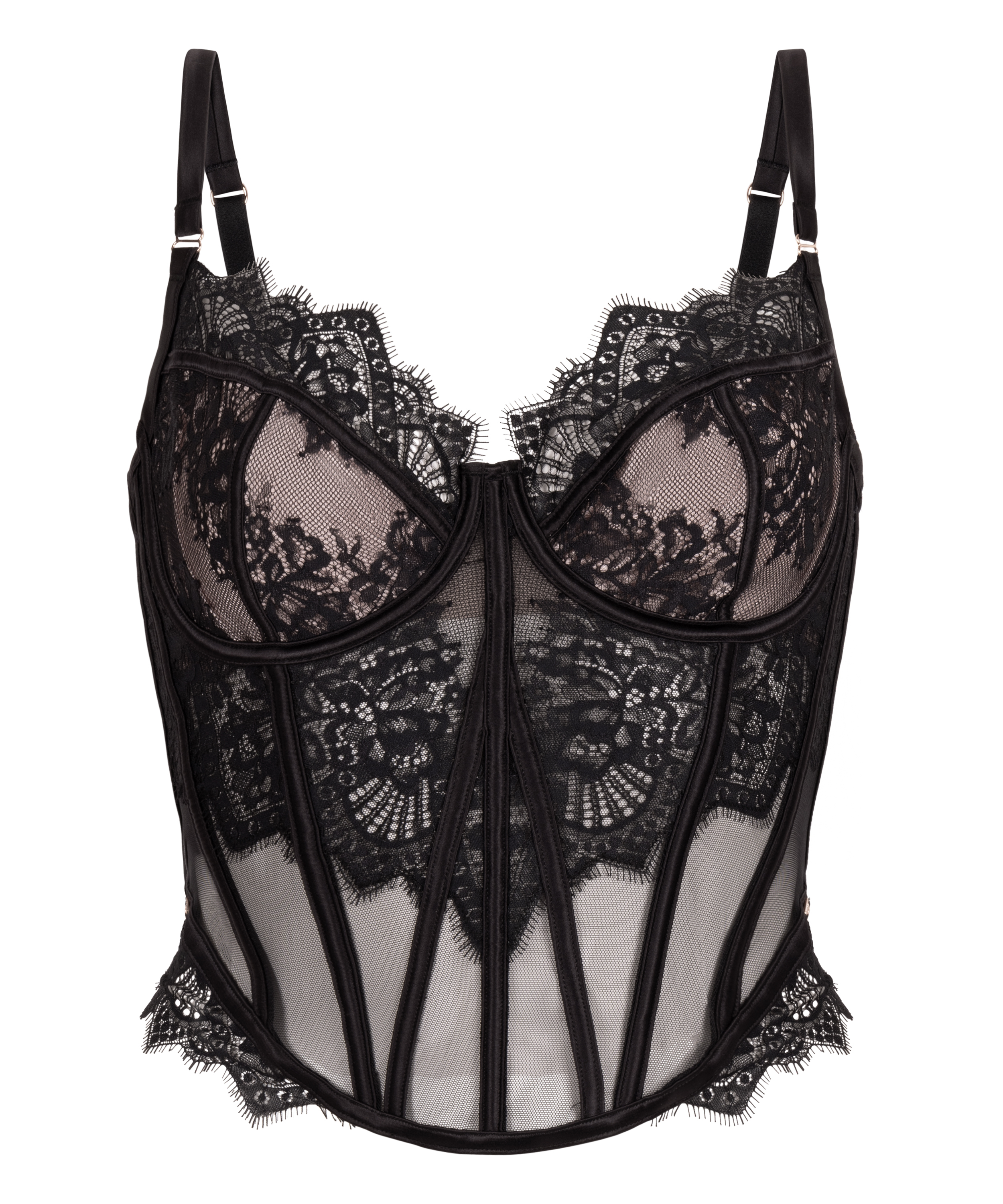 Bustier Zoe, Negro, main