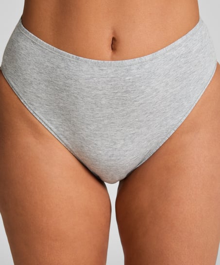 Brasile&ntilde;a de pierna alta Cotton, Gris