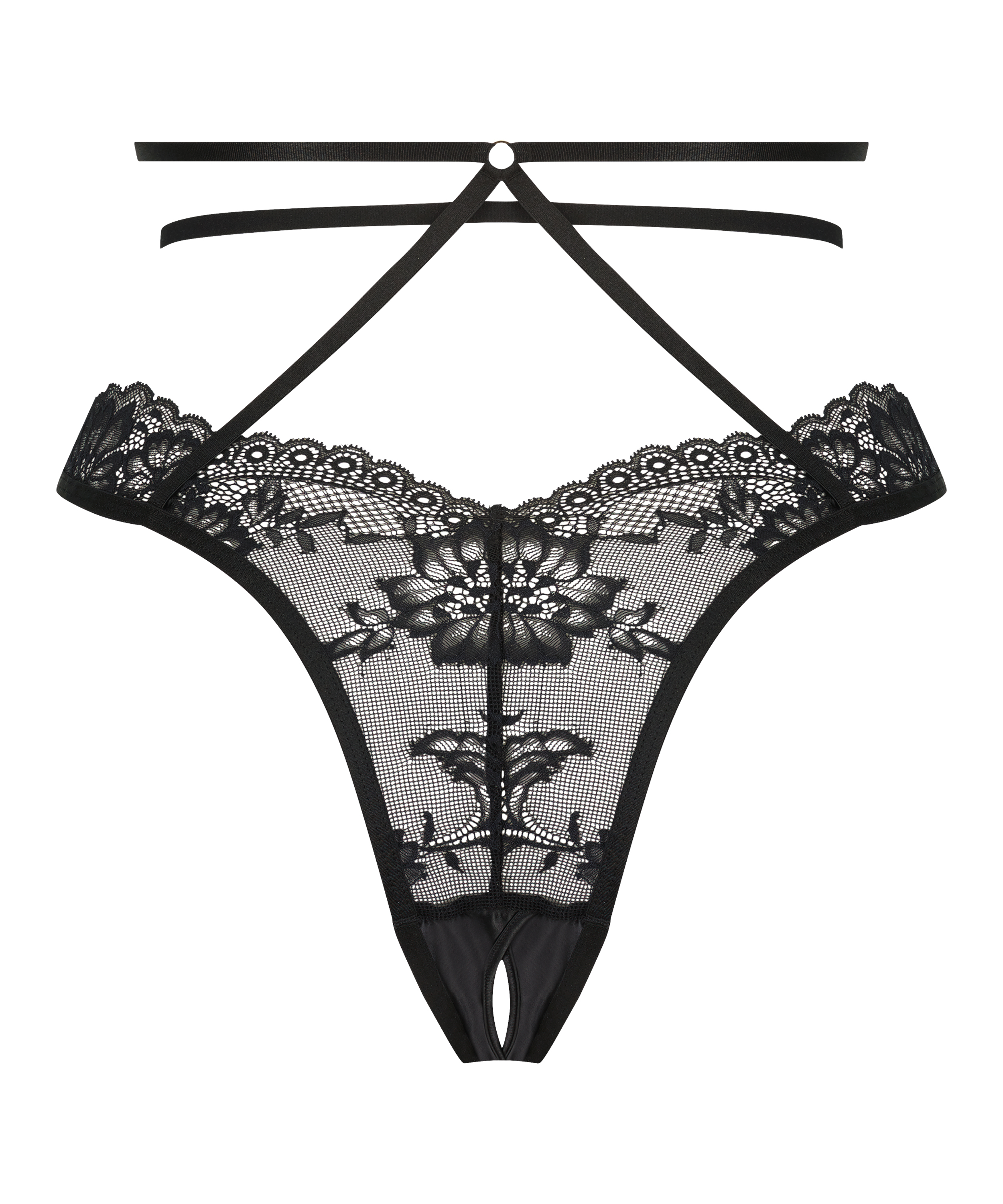 Brasileña de entrepierna abierta Roxanne, Negro, main