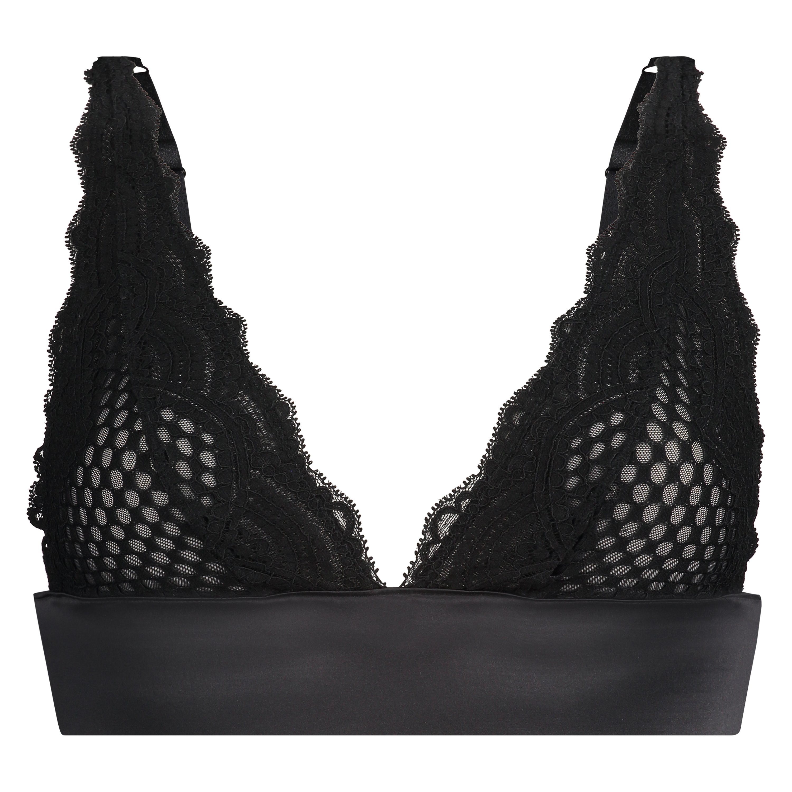 Bralette Duckie, Negro, main