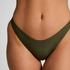 Braguita de Bikini de Corte Alto Luna, Verde
