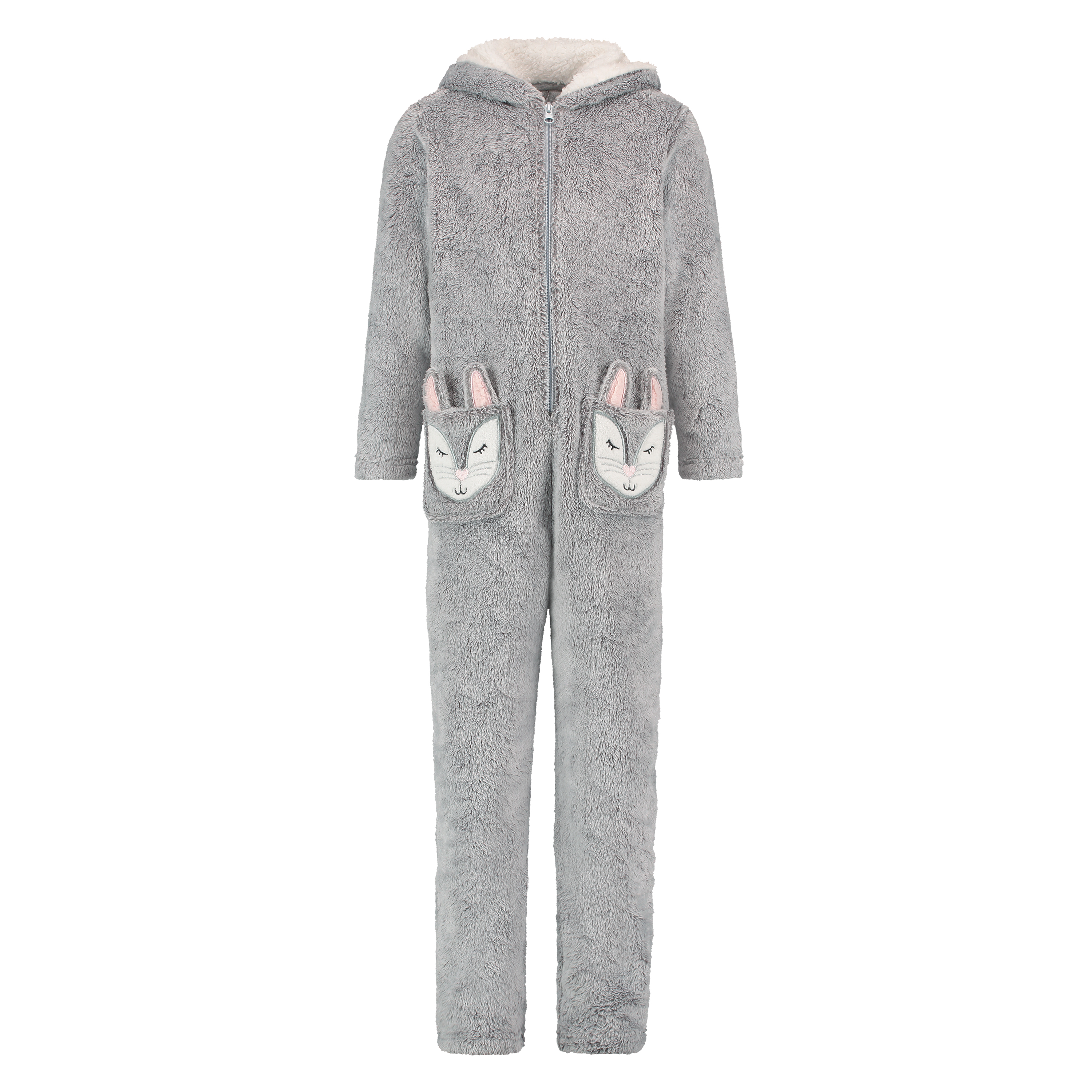 Mono Juvenil Fleece, Gris, main