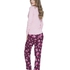Shyla Pants Flower, Morado