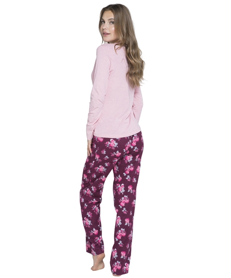 Shyla Pants Flower, Morado