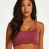 Bralette sin costuras Marine, Rojo