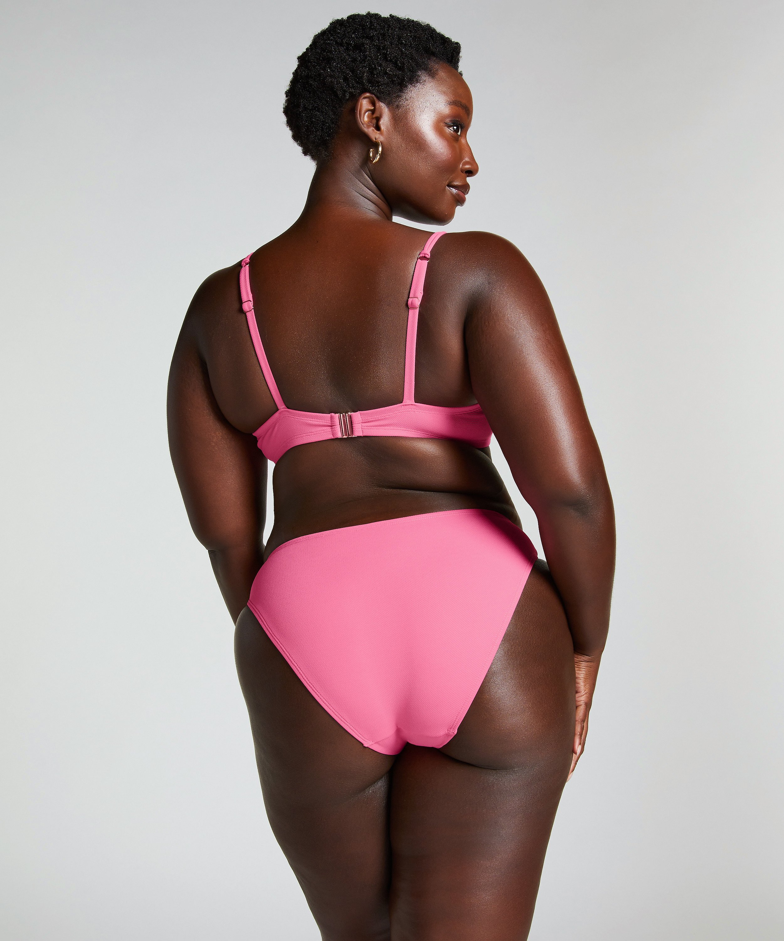 Top de bikini Holbox, Rosa, main