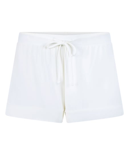 Pantal&oacute;n corto de jersey Essential, Blanco