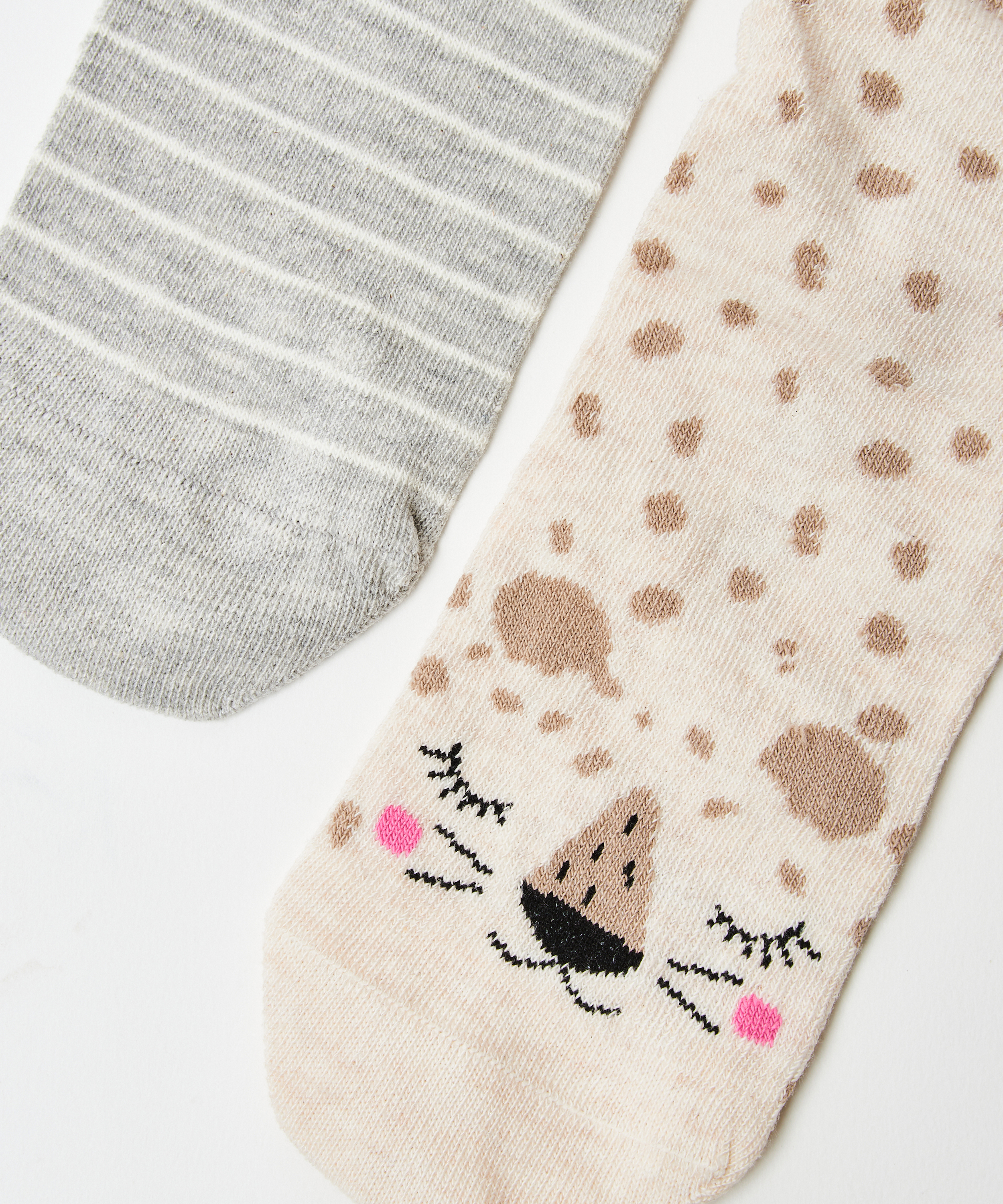 2 Pares Calcetines, Blanco, main