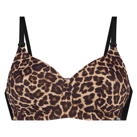 Sujetador de lactancia no preformado Alisa, Negro