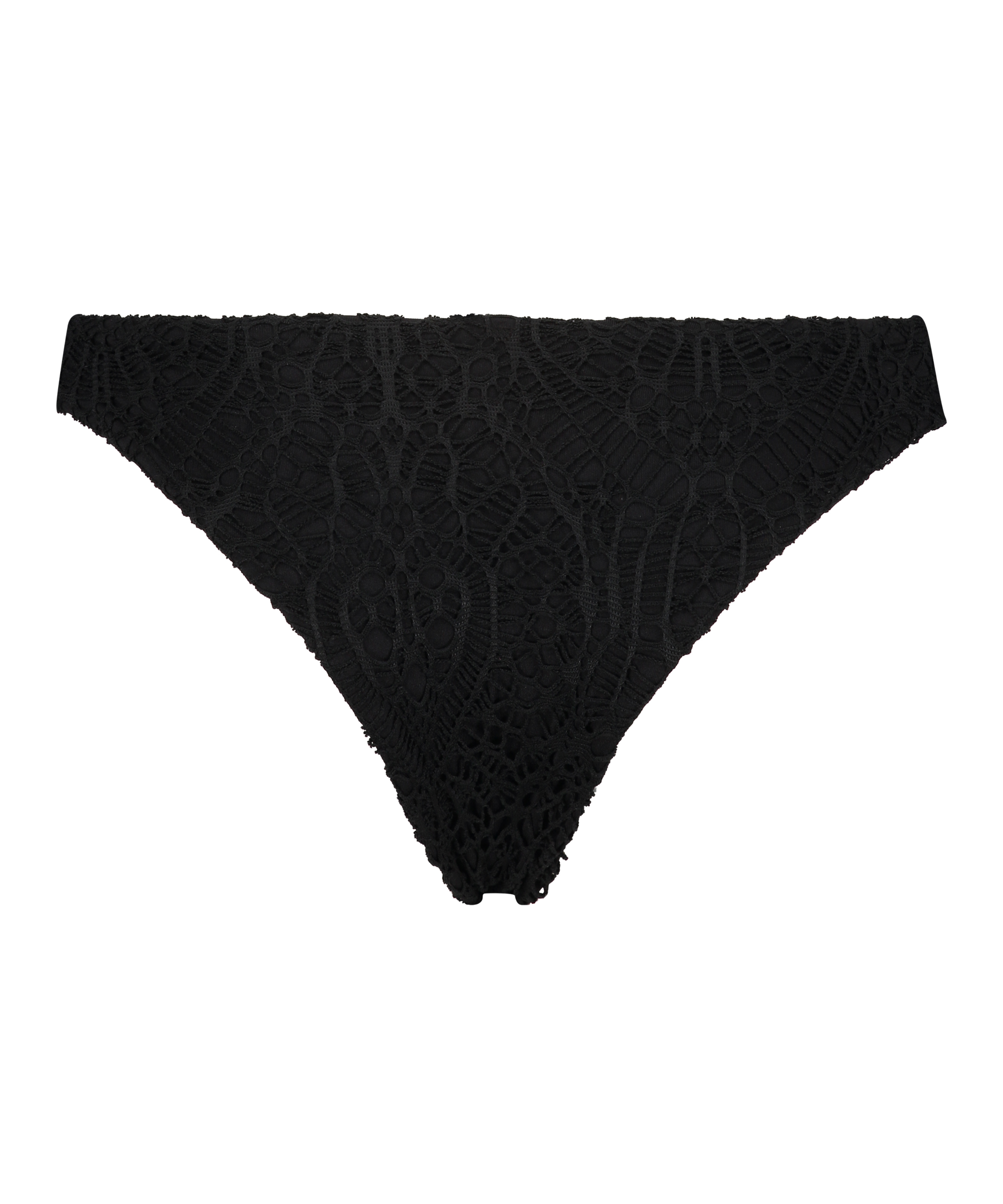 Braguita de bikini brasileña Crochet, Negro, main