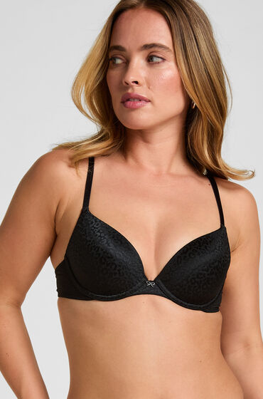 hunkemoller sujetador con aros preformado jackie negro