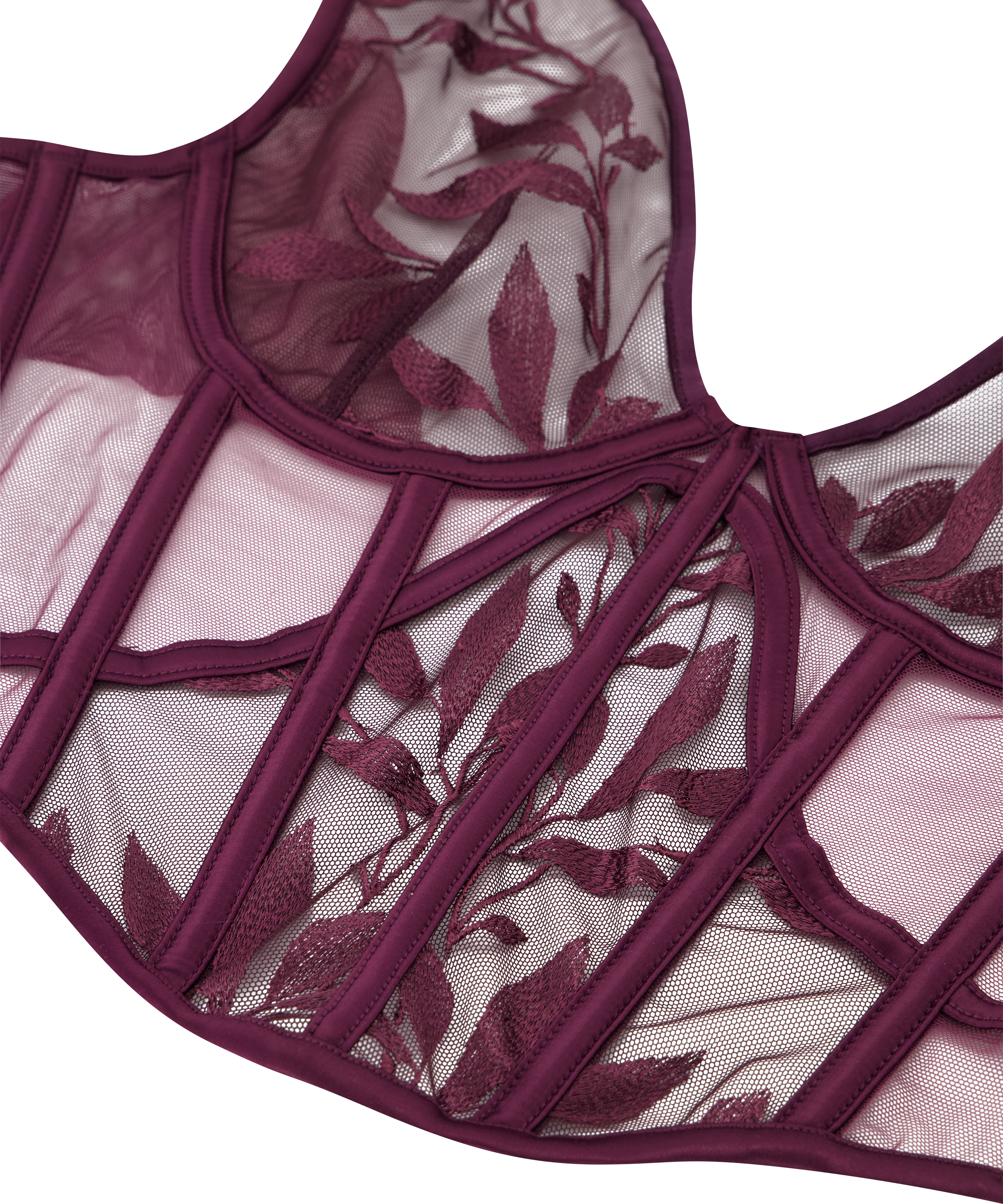 Bustier Domenica, Morado, main