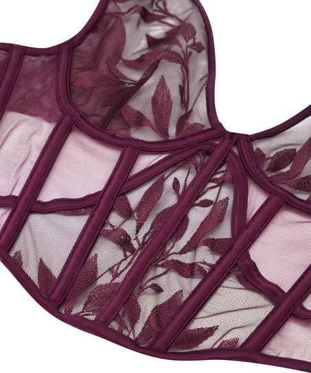 Bustier Domenica, Morado