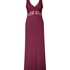 Vestido lencero Nora Lace Long, Morado
