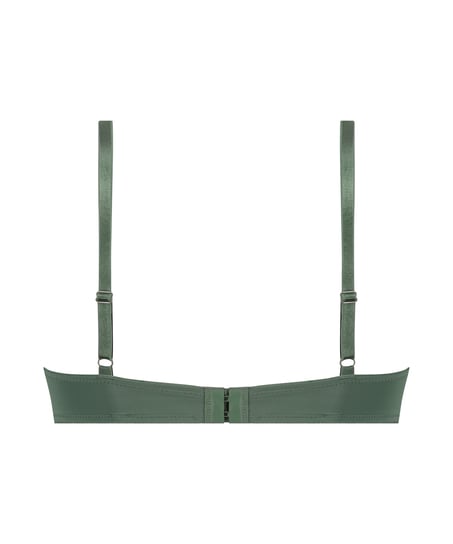 Sujetador con aros preformado Plunge, Verde