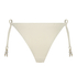 Braguita de Bikini de Corte Alto Cozumel, Blanco