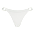 Sugerente braguita de bikini Rib Lana, Blanco