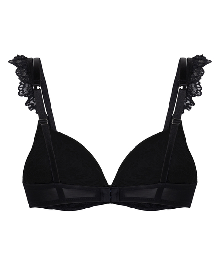 Sujetador push-up Posie de aros preformado, Negro