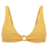 Top de bikini corto Goldenrod, Amarillo