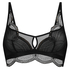 Bralette Ruby, Negro