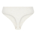 Tanga de algod&oacute;n suave, Beige